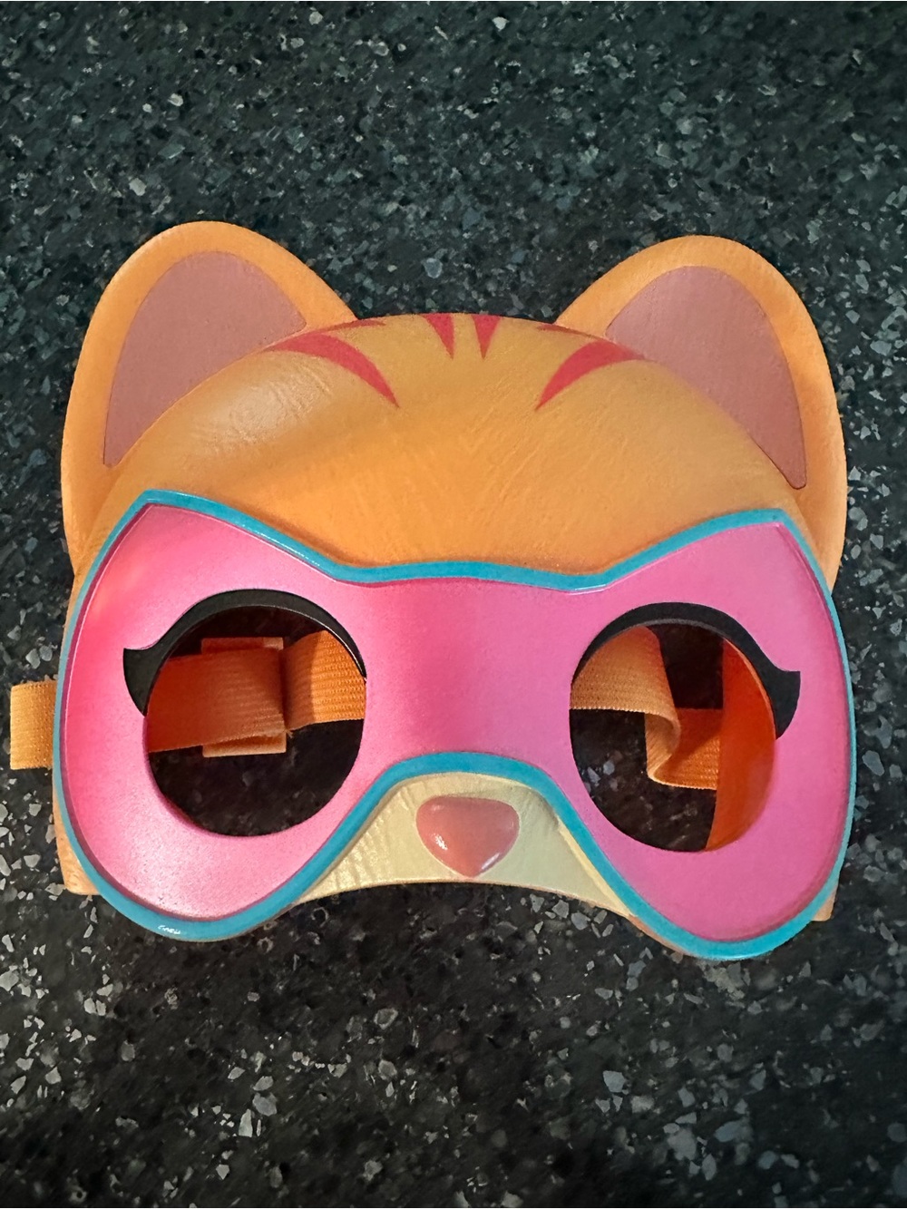 Disney Super Kitties Ginny mask with sounds, comfortable, adjustable, like new